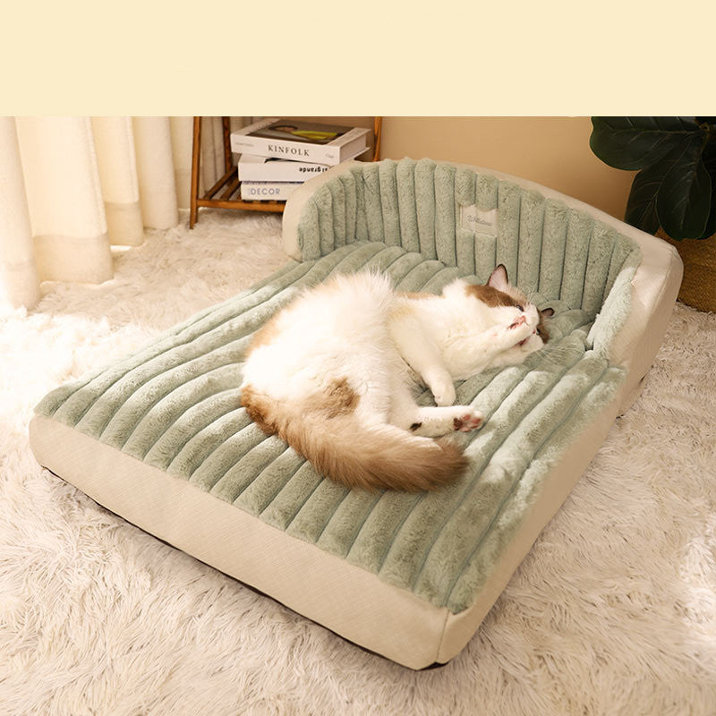 Fournitures chaudes hiver tapis de sol pour animaux de compagnie canapé chat chien matelas