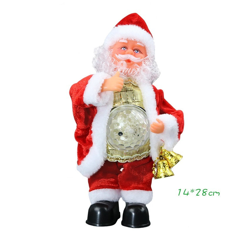 Electric Bell Santa Claus Toy