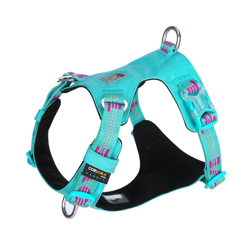 Traction Waterproof Reflective Light Super Fiber Pet Dog Chest Strap