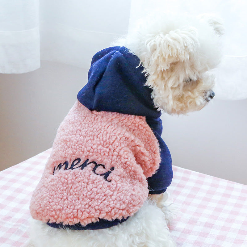 Sweat à capuche chaud, vêtements doux pour animaux de compagnie