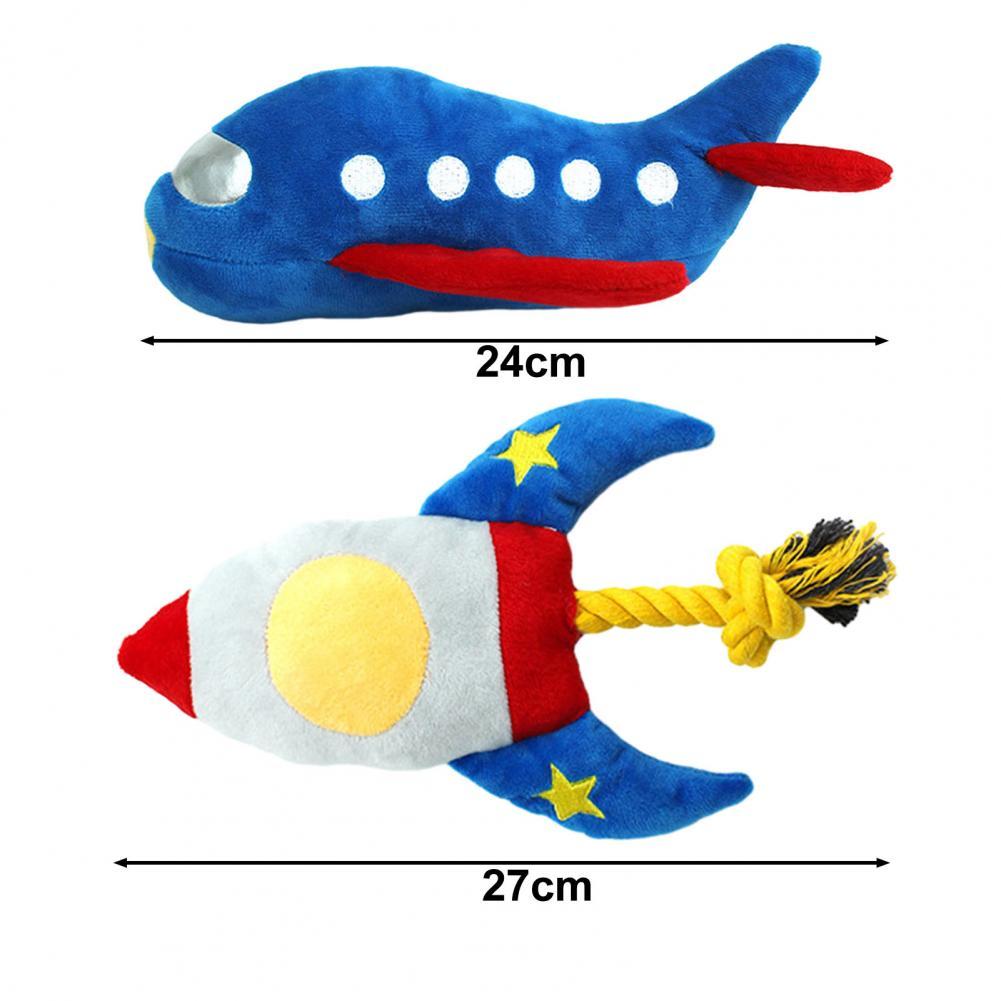 Juguete de peluche con nudo para perro, cuerda de algodón de dibujos animados, juguete interactivo para mascotas, juguete para limpiar los dientes, juguete para masticar trenzado duradero, resistente a las mordeduras, suministros para mascotas