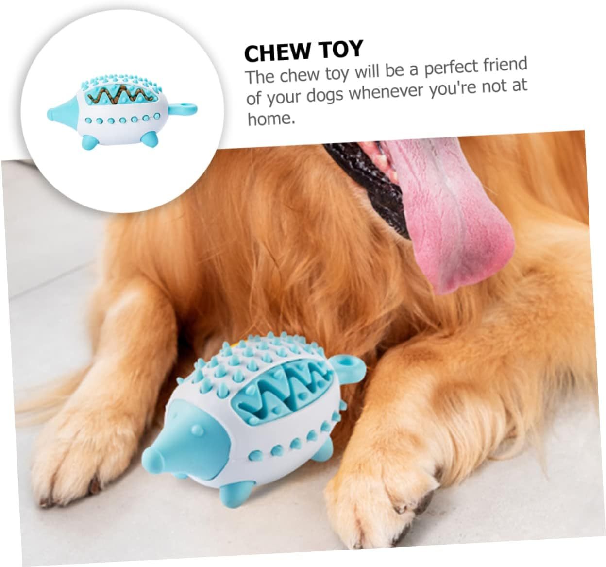 Dog Toy Wear-Resistant Treat Treats Dog Tops Puzzle Accessories Dog Leaking Food Toy Dog Biting Toy Dog Squeaky Ball Wear-Resistant Molar Toy Toys The Dog Puppy