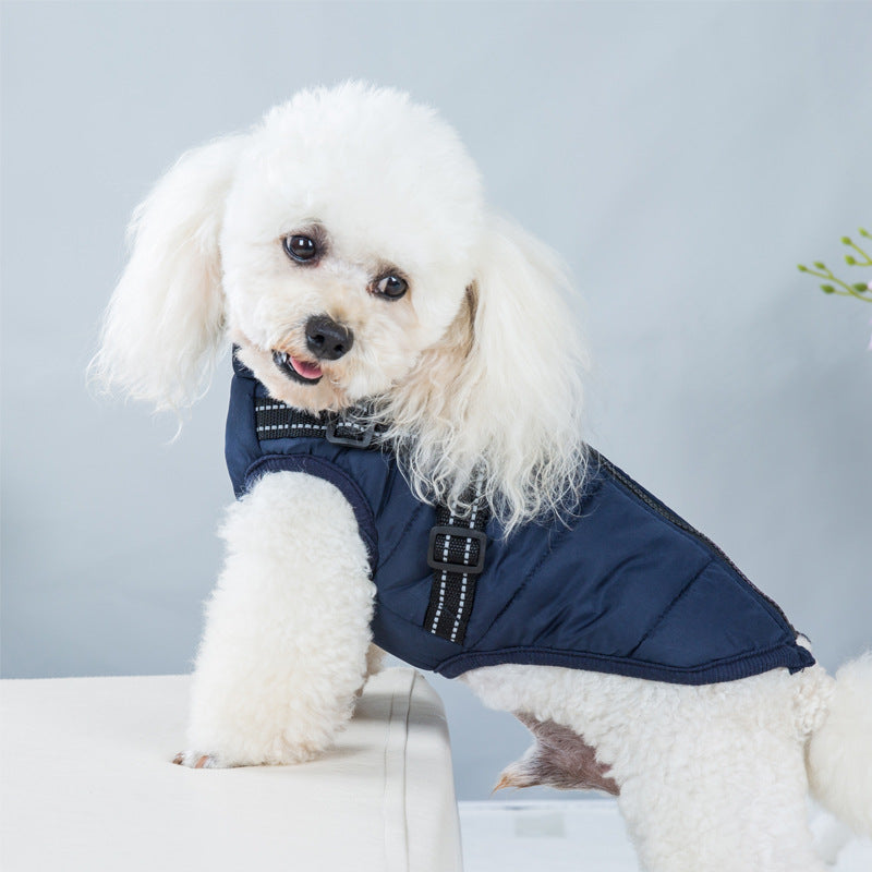 Ropa para mascotas impermeable y cálida