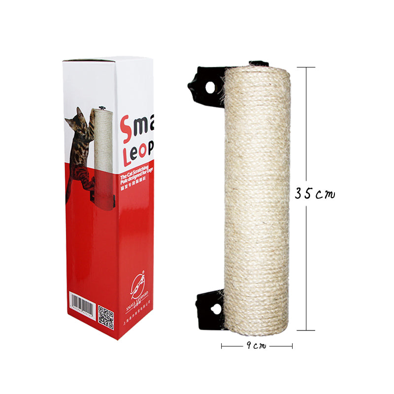 Poste rascador para gatos de sisal resistente al desgaste