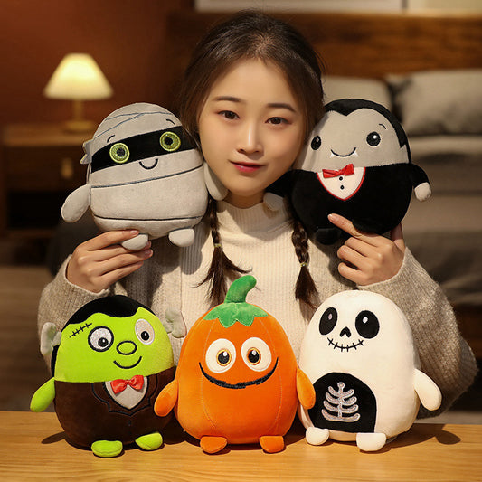 Spoof Halloween Funny Pumpkin Doll Gift