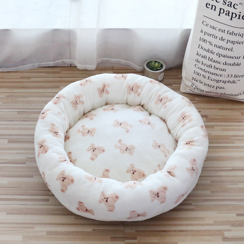 Warm Dog And Cat Universal Deep Sleep Pet Bed