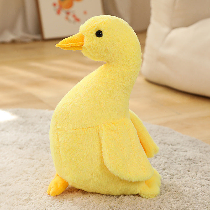 Simulación Pato Muñeca Almohada Peluche