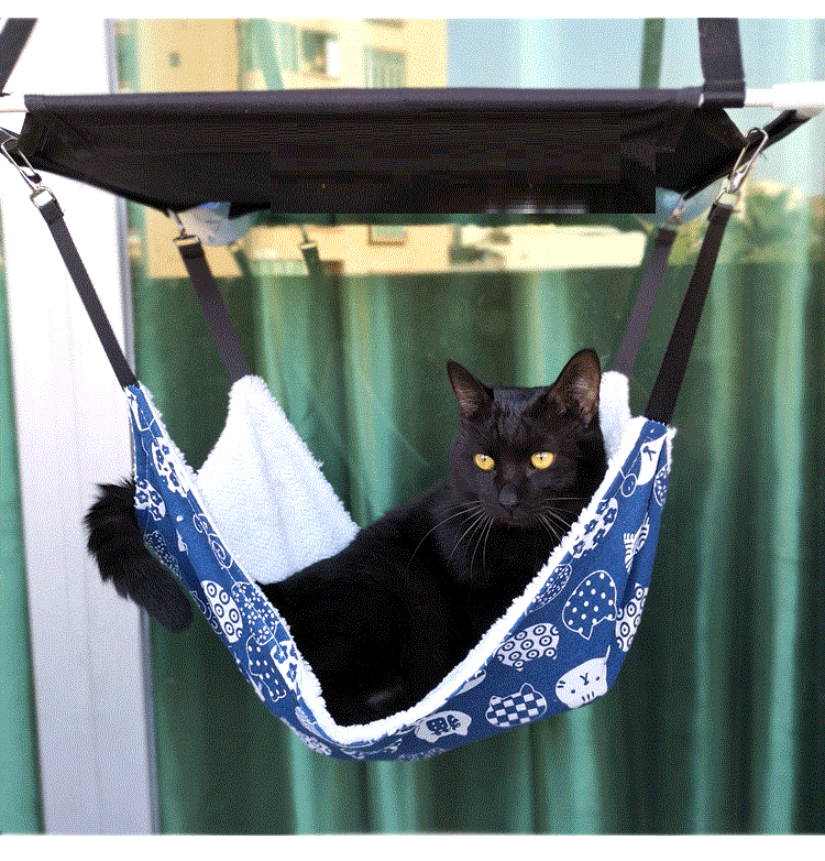 Breathable Fleece Hook Pet Hammock Supplies