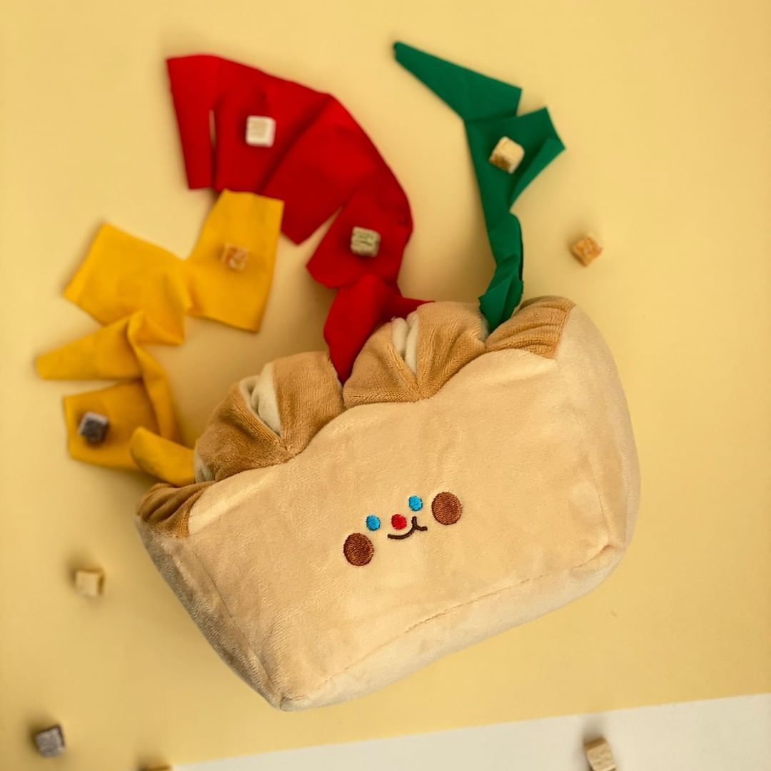 Bread Toast Food Hiding Toys