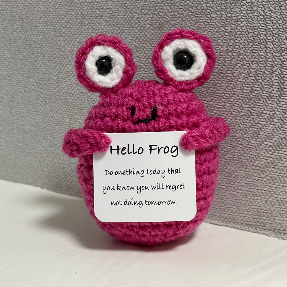 Funny Animal Crocheted Toy Creative Gift