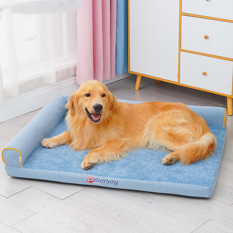 Canapé-lit pour chien, coussin de couchage amovible et lavable, nid pour animaux de compagnie