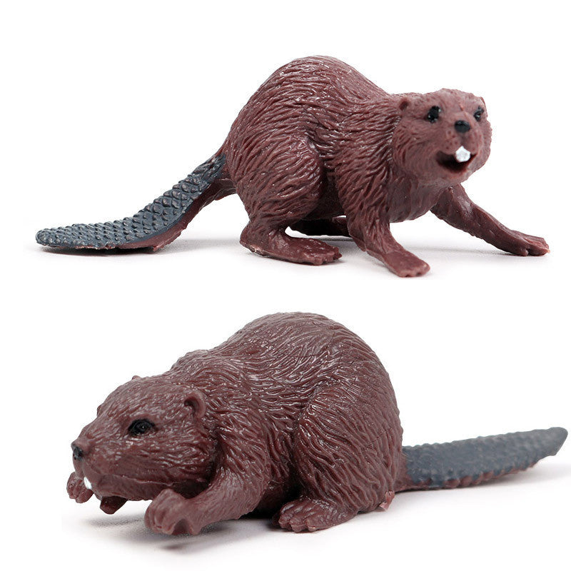 Simulation Wild Animal Toy Model Mini Animal Plastic Toys