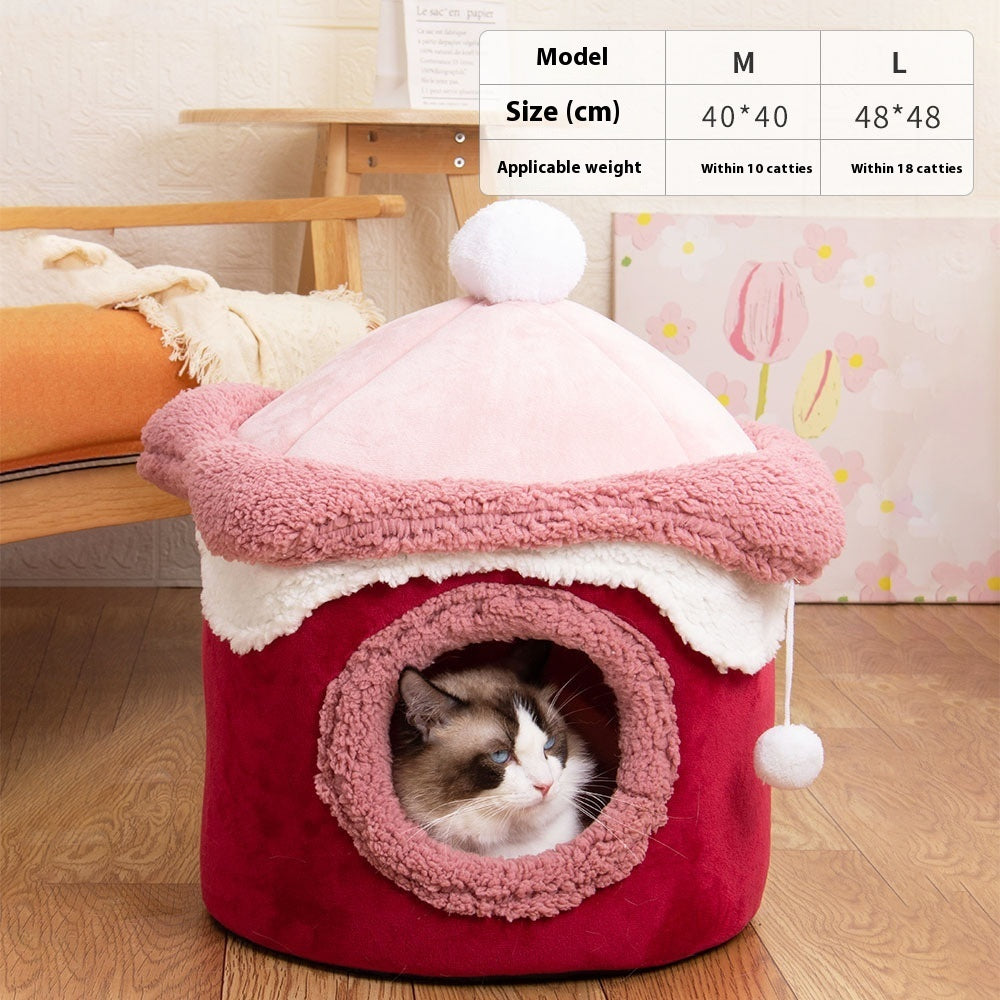 Nueva cama para mascotas Ice Cream House