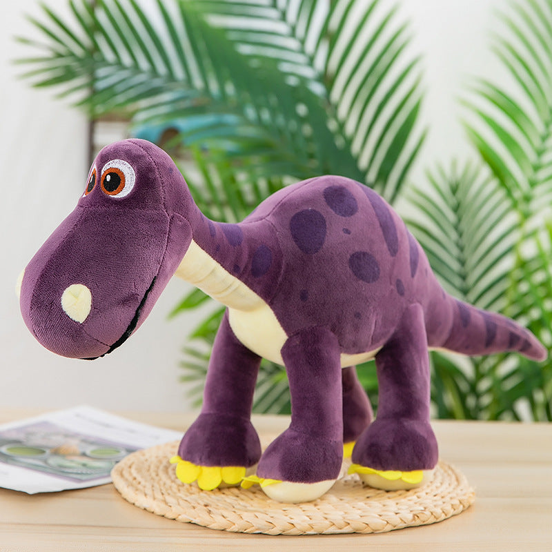 Nouveau jouet en peluche de simulation de dinosaure mignon