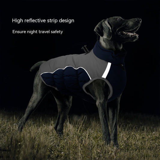 Ropa para mascotas Ropa reflectante cálida impermeable