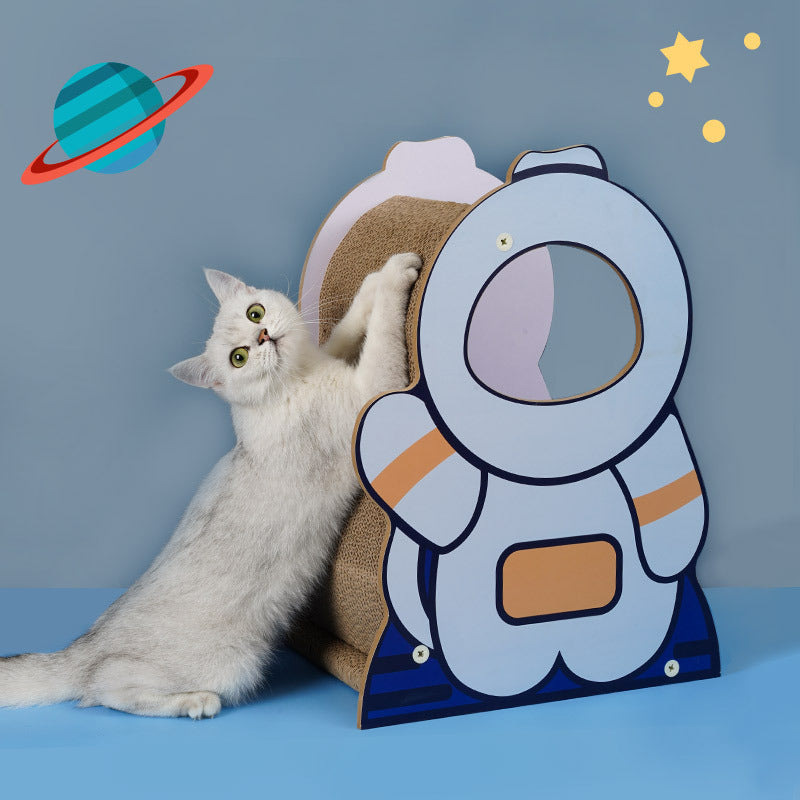 Nid de chat ondulé Astronaut Grande planche d'appui