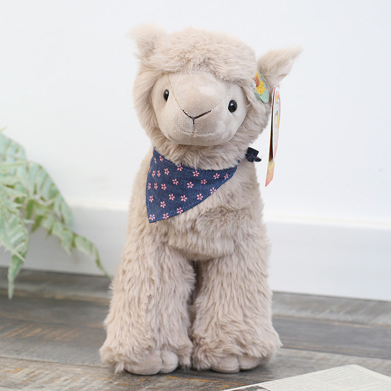 Alpaca Doll Plush Toys Small Size Cute Simulated