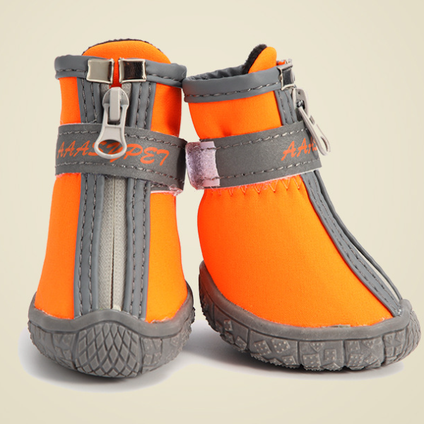 Zapatos para perros botas de lluvia impermeables