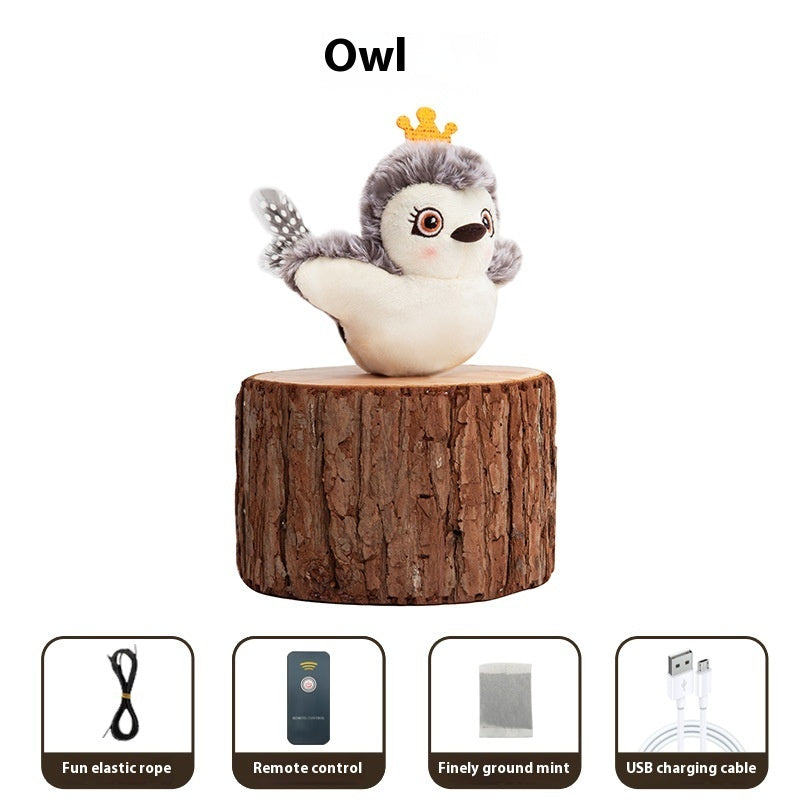 Pet Bird Owl Remote Control Toy