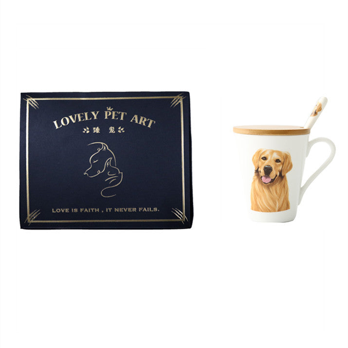 Animal Dog Ceramic Cup