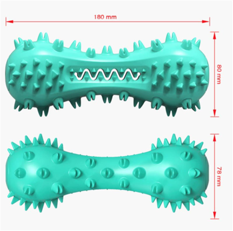 Juguetes para masticar de limpieza para perros agresivos, palo Molar de goma, dientes orales para perros