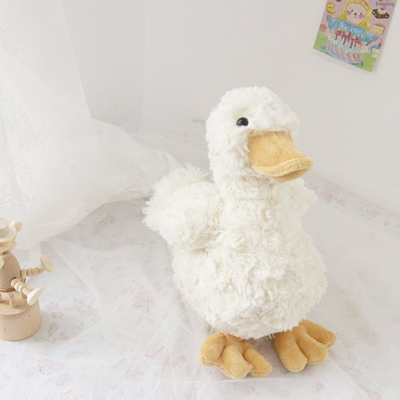 White Goose-doll Nordic Ins Wind Net Red Pet Doll Duck Plush Toy