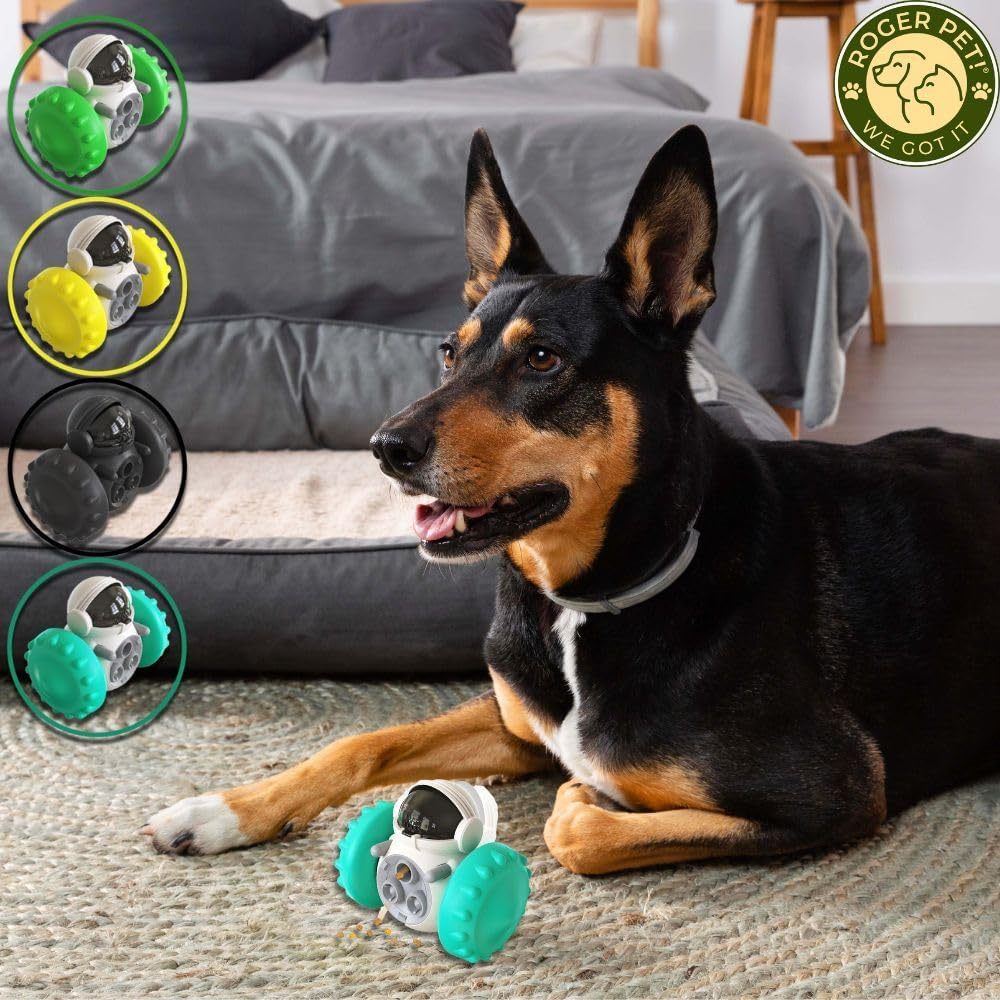 Juguete de golosinas para perros pequeños, dispensador de comida, juguete interactivo para perros, juguete de alimentación lenta para gatos, dispensador de golosinas para entrenamiento de inteligencia de perros, duradero y adecuado para perros y gatos