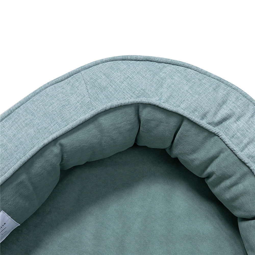 Tapis de chenil pour bébé de massage chaud, imperméable et confortable