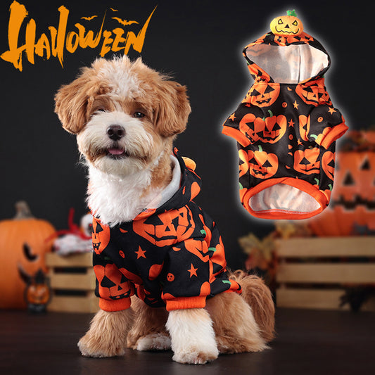 Ropa para mascotas Wansheng Suéter con calabaza para perros y gatos