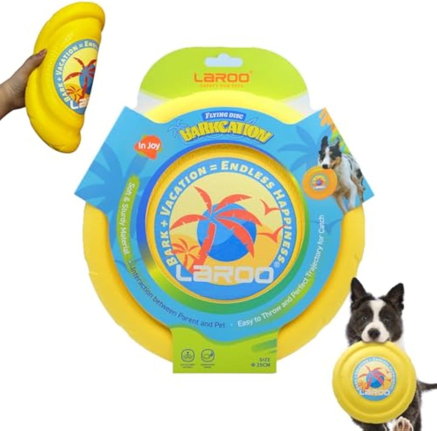 Dog Flying Disc Dog Flying Disc Durable And Interactive Flying Disc For Medium And Large Dogs  Perfect For Summer Parties And Outdoor Playtime