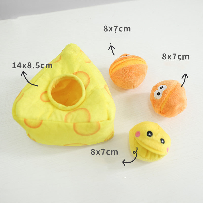 Will Call Cooked Food To Relieve Boredom Artifact Pets Bite-resistant Plush Toys