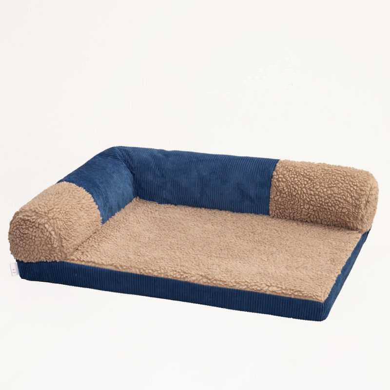 Removable And Washable Cushions Scratch-resistant Linen Dog Sofa Bed