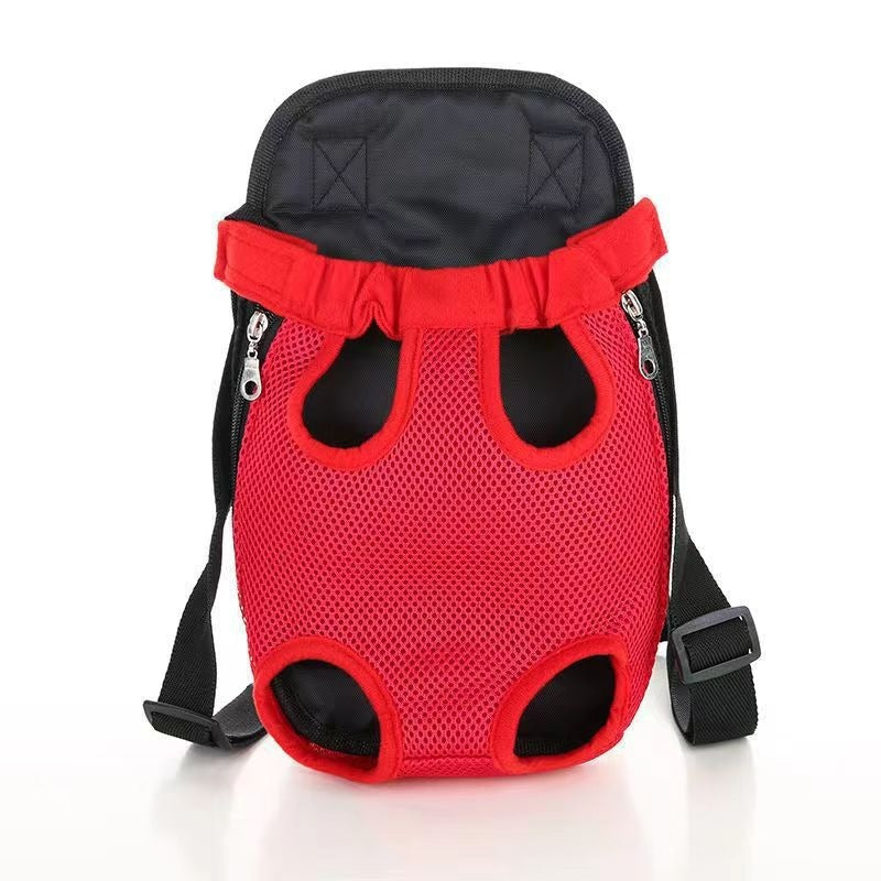 Sac à dos de transport pour chien de compagnie pour petits chiens, sac portable et respirant pour chien, porte-chien réglable pour randonnée, camping, voyage