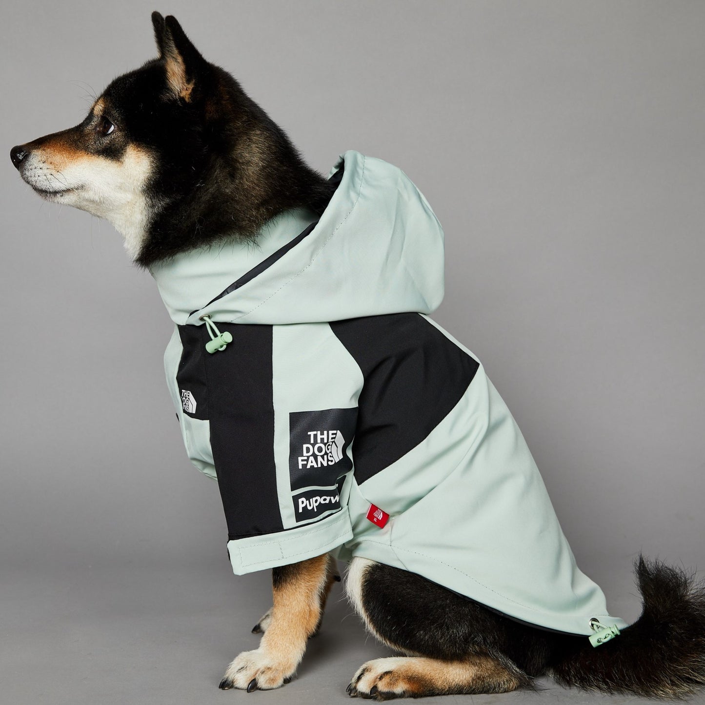 Chaqueta impermeable para perros grandes resistente al viento y a la lluvia