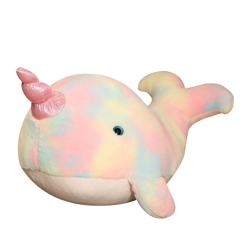 Whale Ocean Animal Throw Pillow Plush Toy