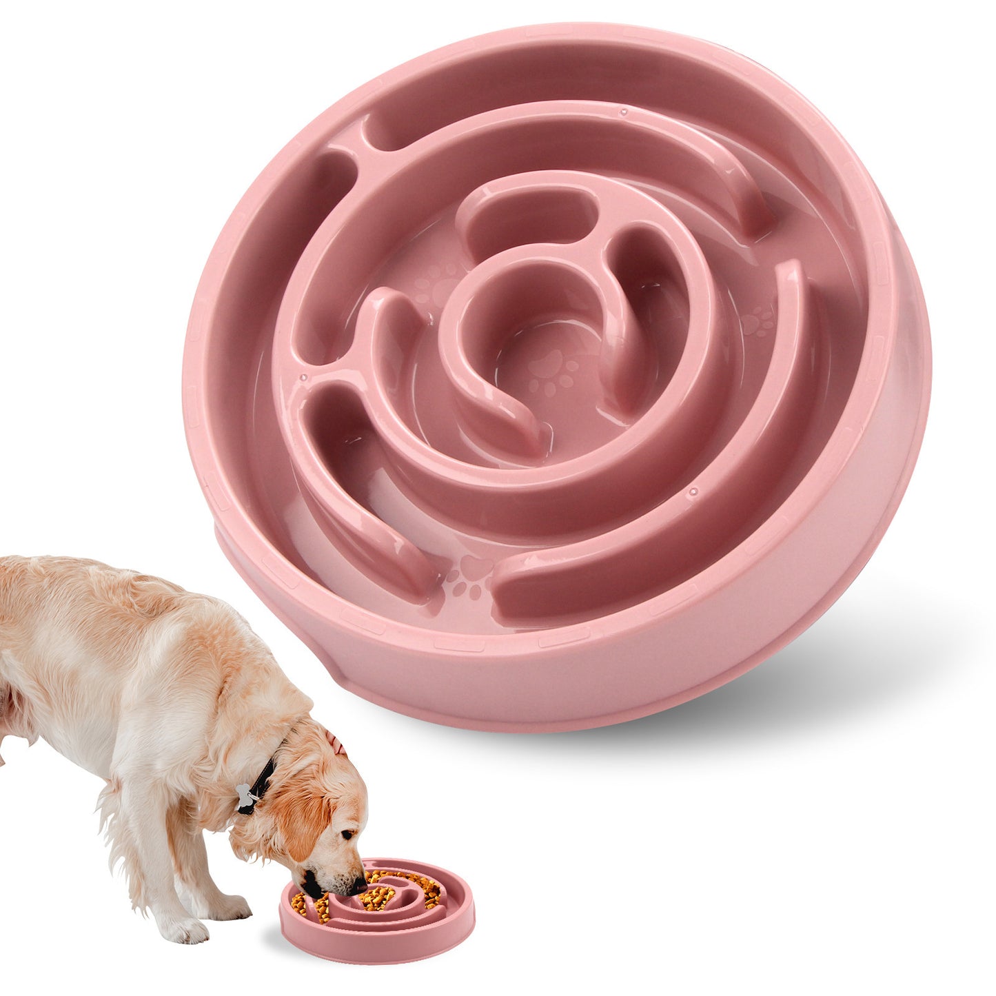 Gamelles pour chien à alimentation lente Gamelle en silicone pour chien pour une alimentation saine Gamelle pour chiot à alimentation lente Gamelles anti-étouffement pour chien à alimentation lente