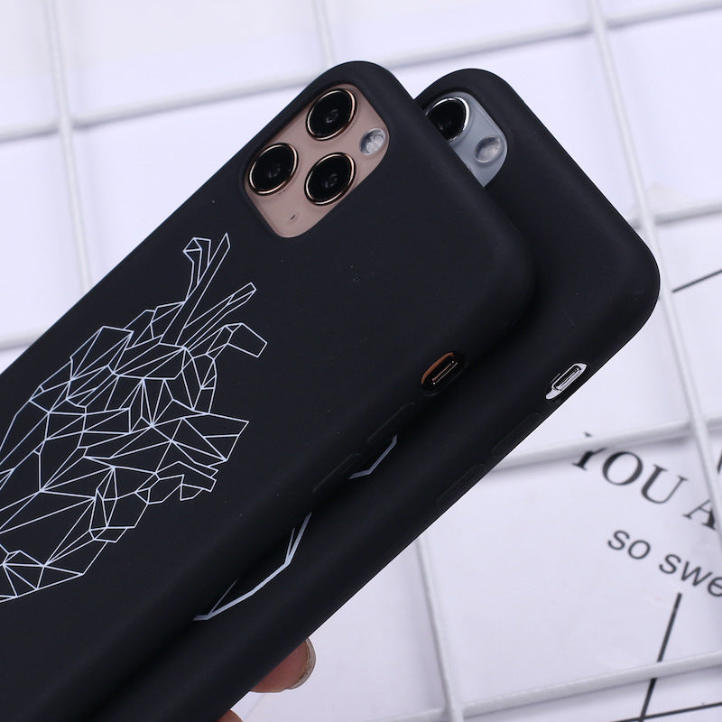 Animal line phone case