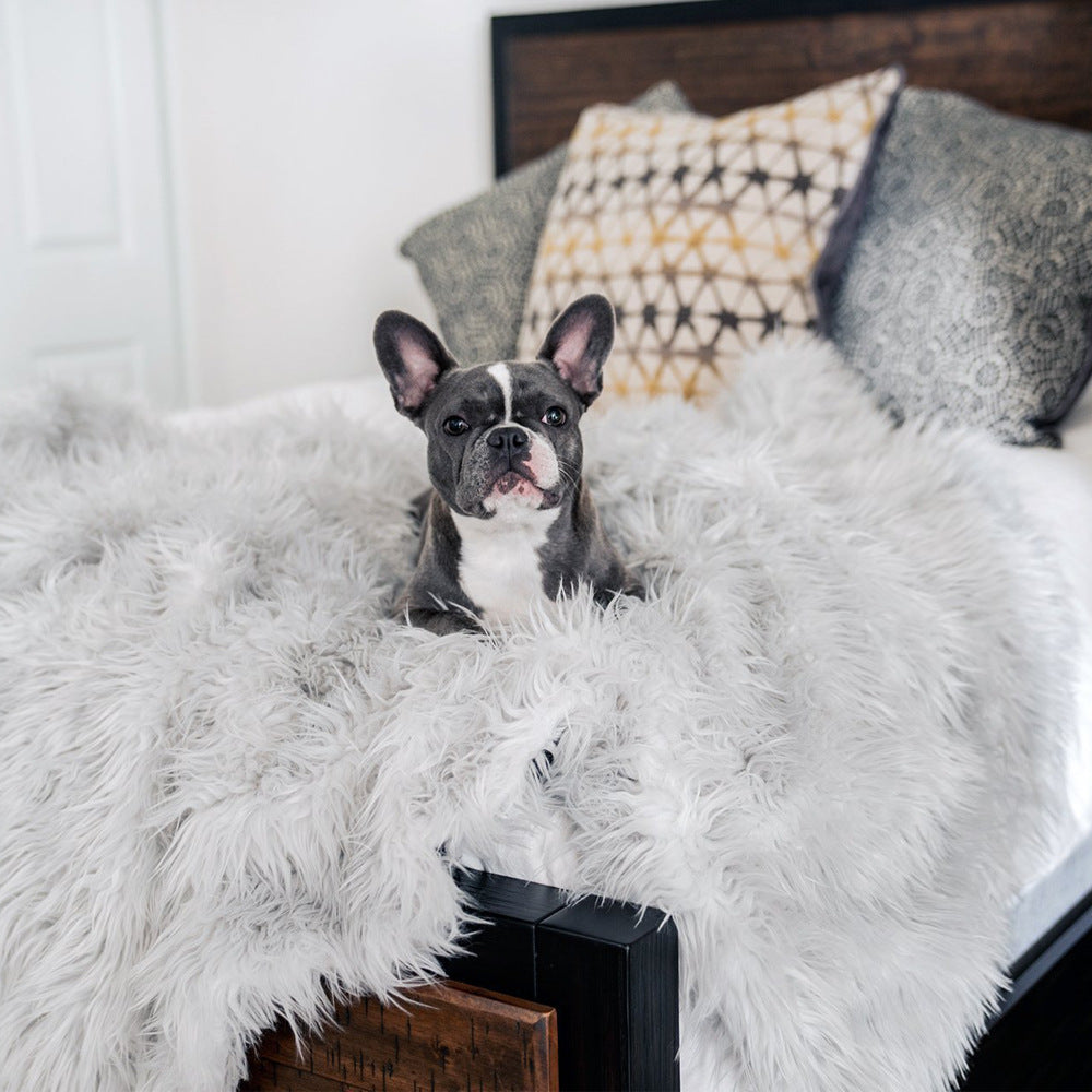 Coussin chaud d'hiver épais pour chien, coussin pour animaux de compagnie haut de gamme