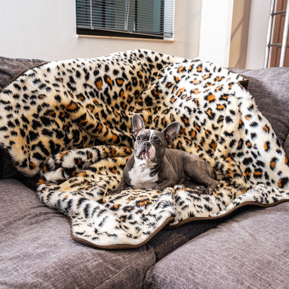 Coussin chaud d'hiver épais pour chien, coussin pour animaux de compagnie haut de gamme