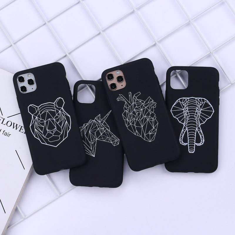 Animal line phone case