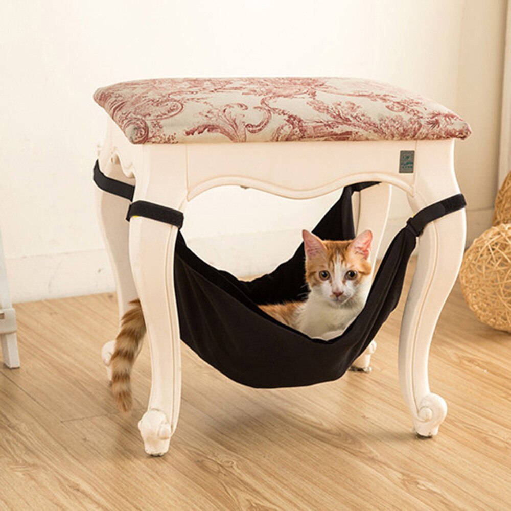 Hamaca para gatos Cama para gatos Tumbona Sofá Cojín Silla colgante desmontable