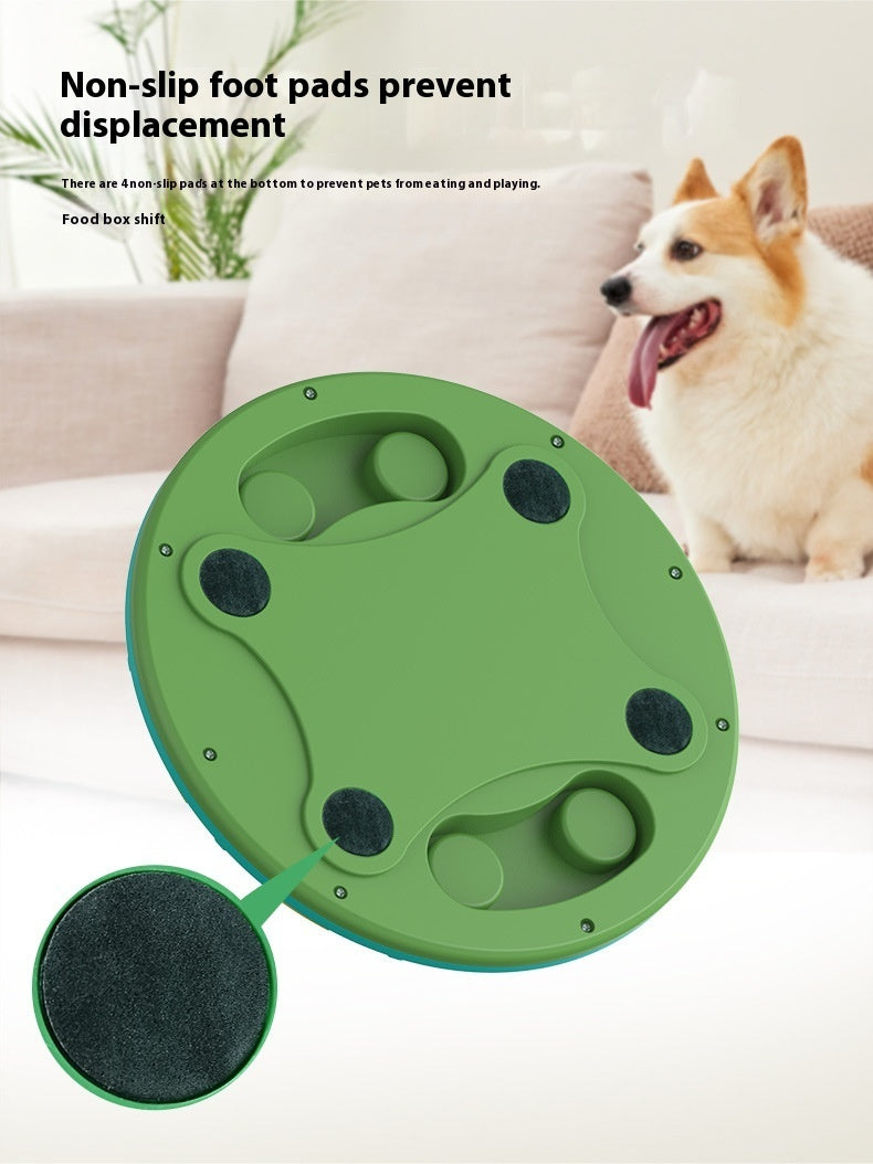 Jouets de puzzle dynamiques pour chiens, entraînement à l'intelligence, alimentation lente