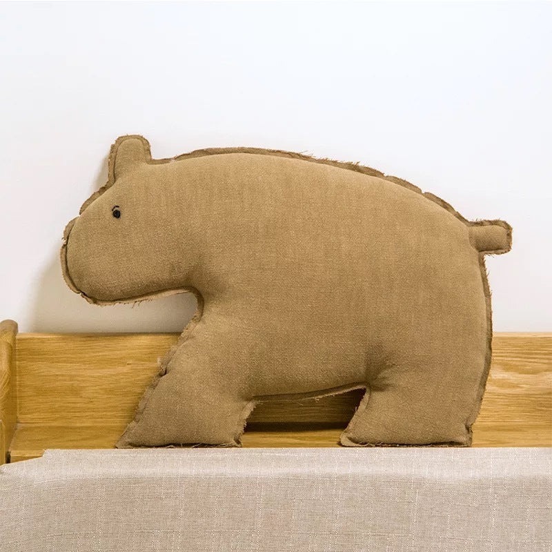 Animal Pillow Cute Rabbit Bear Animal Pillow Bedroom Decoration Pillow Lying Down Pillow