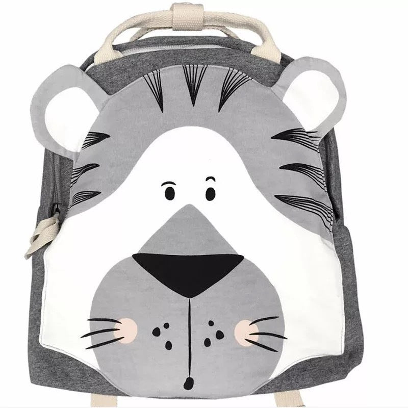 Sac à dos série animaux de dessin animé, cartable pour enfants