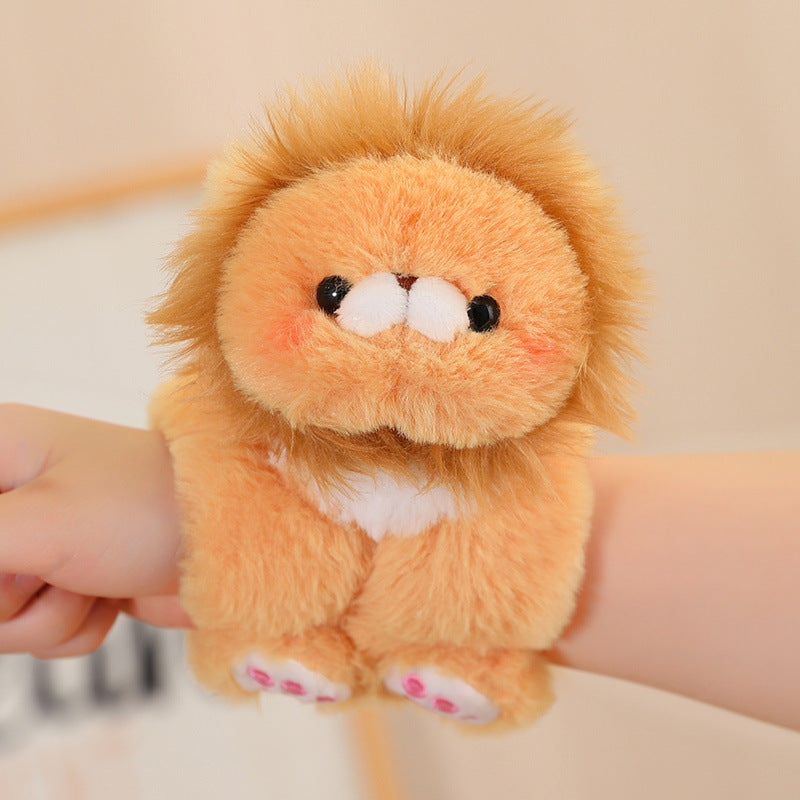 Cute Animal Doll Plush Toys Pop Hand Ring Children's Cartoon Accessories Gift