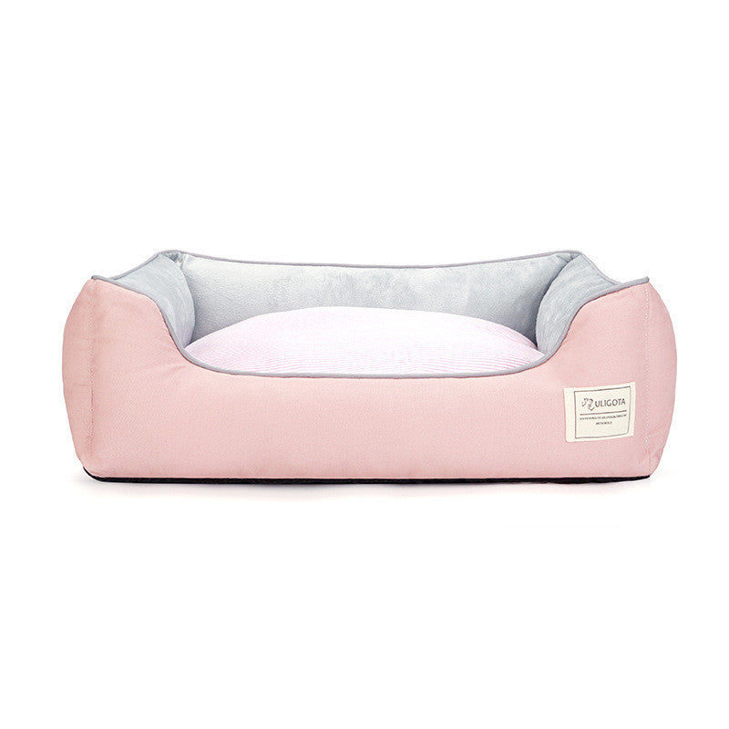 Sofá para mascotas, cama para perros, base impermeable, suave, polar, cálida, para gatos