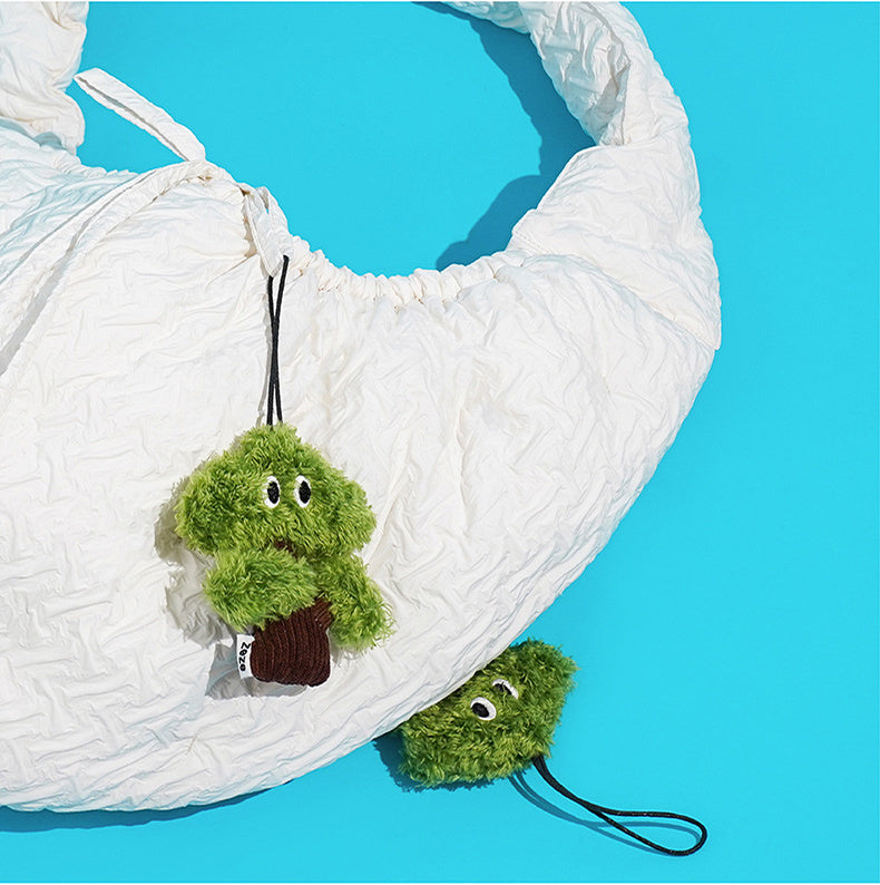 Bolsa de juguete con forma de árbol de pino para gatos, con forma de menta, para morder y bromear