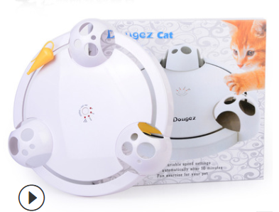 Jouet électrique château carrousel rat, jeu fou, souris attrape-disque, fournitures pour animaux de compagnie