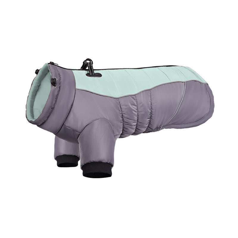 Autumn And Winter New Thickened Warm Dog Cotton-padded Clothes