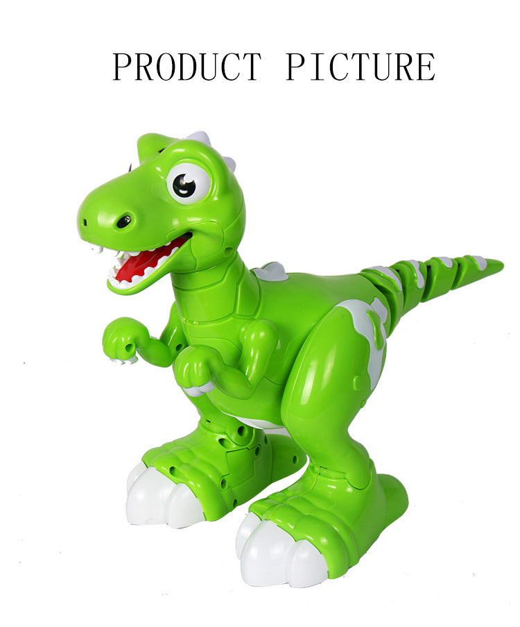 Dinosaure RC Intelligent électronique Spray musique danse 2 couleurs télécommande Dragon animaux Robots jouets pour enfants cadeau 